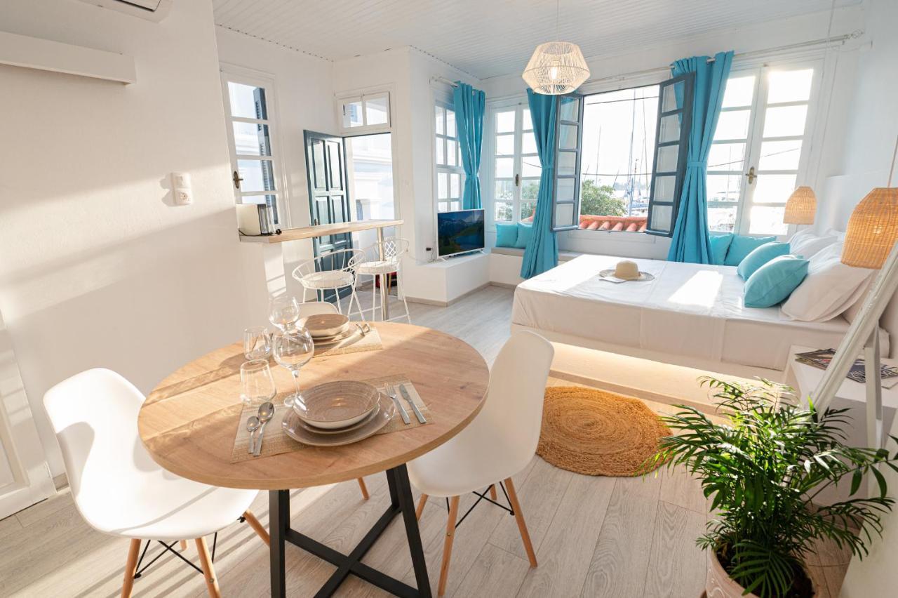The White Rose Apartment Poros Town Eksteriør bilde
